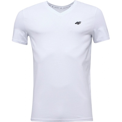 4F TSHIRT MARKO Bílá Černá