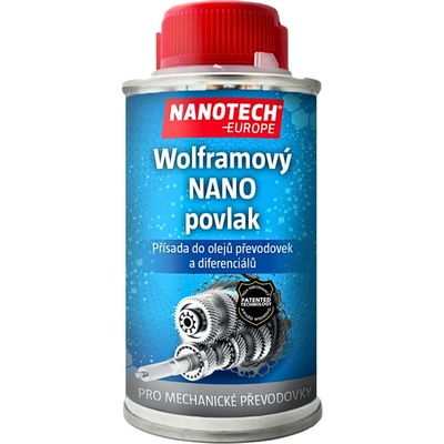 NANOTECH-EUROPE Wolframový NANO povlak - přísada do oleje MECHANICKÝCH PŘEVODOVEK a DIFERENCIÁLU 80 ml | Zboží Auto