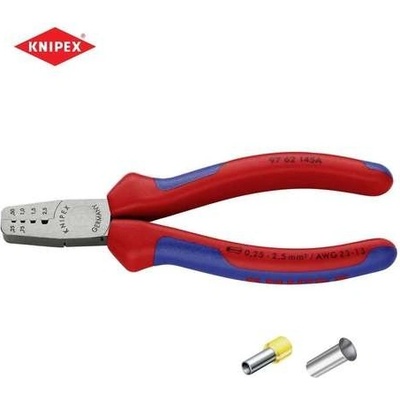 KNIPEX 97 62 145 A Lisovací kleště na koncové dutinky 145 mm – Zbozi.Blesk.cz