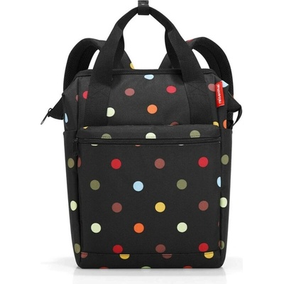 Reisenthel allrounder r dots 31x17xV39 cm černá 12 l