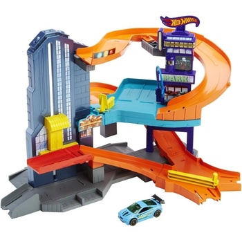 Hot Wheels set dobrodružství ve městě