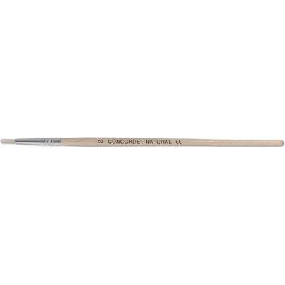 Štetec guľatý číslo 2 natural Concorde