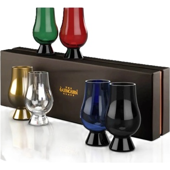 Чаши Glencairn Уиски Lux Box Set Glencairn с 6 цветни чаши в подаръчна кутия