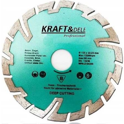 Kraft & Dele Diamantový kotouč 125 mm KD928
