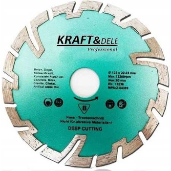 Kraft & Dele Diamantový kotouč 125 mm KD928