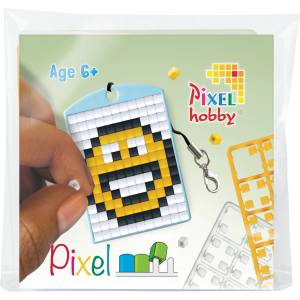 Pixelhobby Мозайка с пиксели Pixelhobby, Ключодържател - Емоджи (23108)