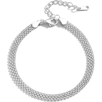 Silenti Jewelry Сребърна гривна "Решителност