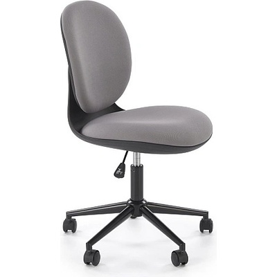 Halmar Детски стол orion черно / сив пепел