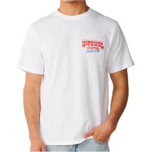 Rip Curl Мъжка тениска Rip Curl Shaper Address Tee Update T-shirt - White - размер XXL (217-0613-0216)