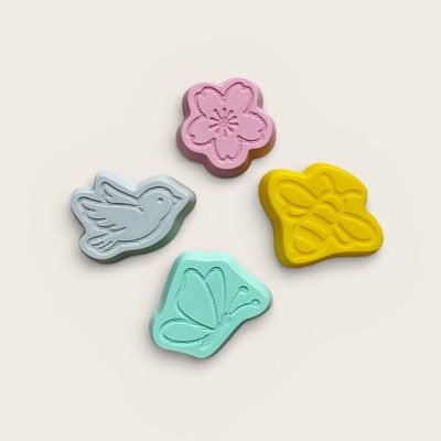 Inniko Bábovičky do kinetického písku 4 ks Jaro