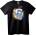 NOONEBRAND Тениска Аниме рисуващо момиче - XL, Black