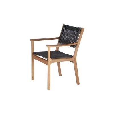 Barlow Tyrie Teakové jídelní křeslo Monterey, 63 x 63 x 86 cm, výplet lanko brown