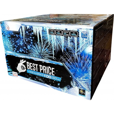 Kompaktní ohňostroj Best Price Frozen 100 ran 30 mm