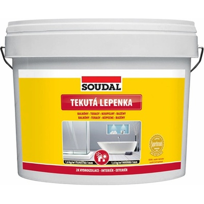 Tekutá lepenka SOUDAL 2K hydroizolace 7 kg 1511207