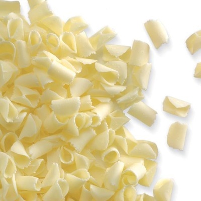 PME Čokoládové hoblinky z belgickej čokolády biele 85 g