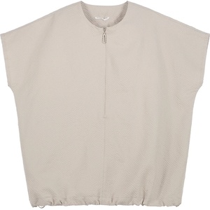 Jeanne Baret Дамска тениска Jeanne baret Women's Sunflower Short-Sleeved Blouse T-shirt - Kaki - размер 44 (EU) (916-4582-0316)