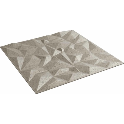 vidaXL Стенни панели 24 pcs Аметист Бетон 50 x 50 cm XPS Пяна (42046060)