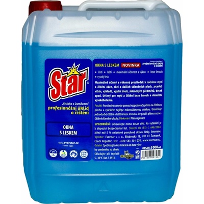 Star na okna s leskem neutrální 5 l