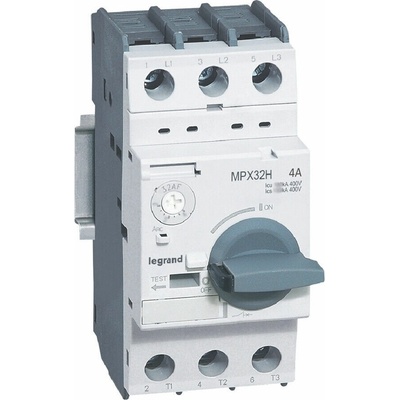 Motorový spúšťač MPX3 32H 417326 Ir.: 1,6 - 2,5A otoč.páčka