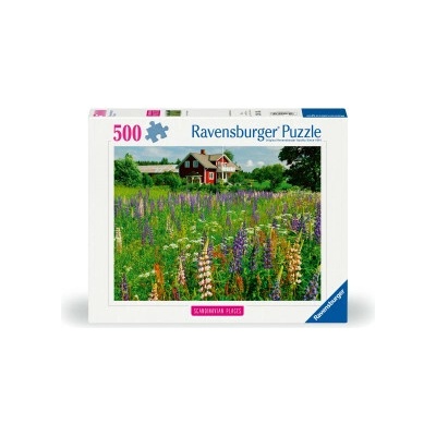Ravensburger Scandinavian Places Bauernhof in Schweden 500 dílků