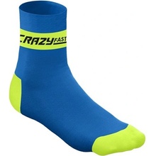 Crazy Idea ponožky Carbon Socks energy bluette