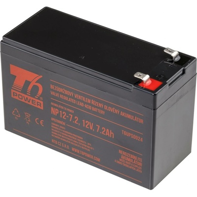 T6 Power NP12-7.2 12V 7,2Ah T6UPS0024