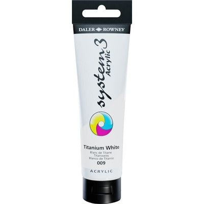 Daler-Rowney System3 АКРИЛНА боя Titanium White 150 ml 1 бр (129150009)