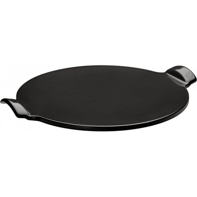 Emile Henry Hladký keramický Pizza kámen do trouby a na BBQ 36 cm, pepřová 797514