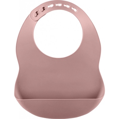 Zopa Silikonový bryndák, Old Pink – Zboží Mobilmania