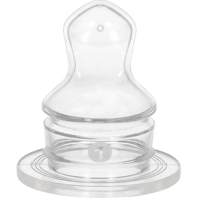 Силиконов биберон Wee Baby - Classic Orthodonical, 0-6 месеца (875)