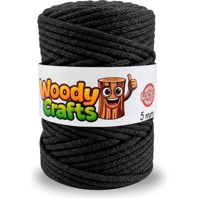 Woody Crafts Woody PREMIUM 5 mm (100m) - Antracit (Charcoal)
