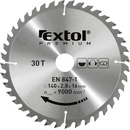 EXTOL PREMIUM pilový kotouč s SK plátky, 184x2,2x30mm, 24T, šířka SK plátků 3,2mm