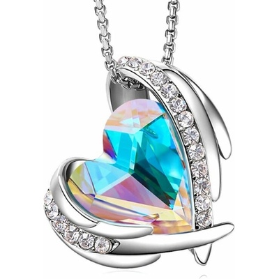 Swarovski e. Dámsky náhrdelník srdce sen6202