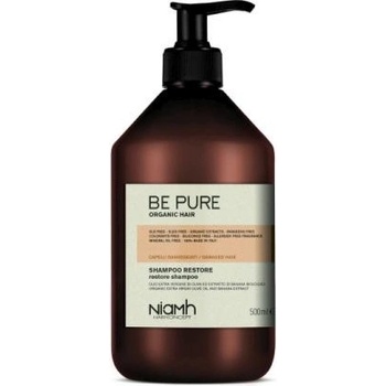Niamh Be Pure Restore šampón pre poškodené vlasy 500 ml