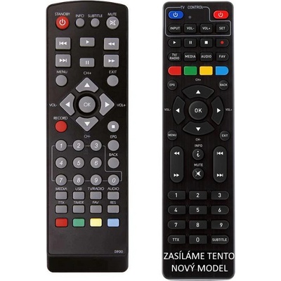 Diaľkový ovládač Sencor SDB 5104TD