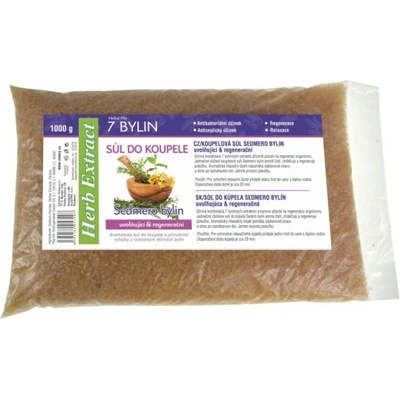 Herb Extrakt kúpeľová soľ Sedmoro bylín 1 kg