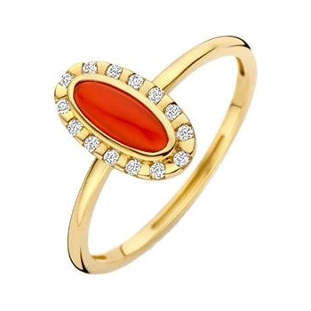 Blush Златен пръстен с ахат Blush 1266YRA (1266YRA)