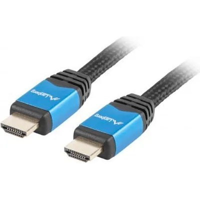 Кабел Lanberg HDMI M/M V2.0 cable 3m CU, black premium (CA-HDMI-20CU-0030-BL)