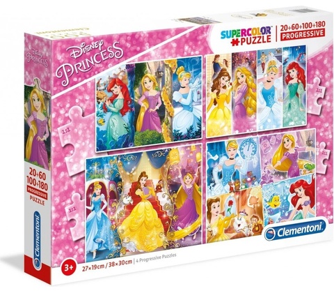 Clementoni 4v1 Disney princess