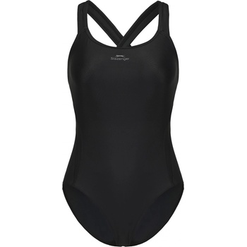 Image 1 of Slazenger Дамски бански костюм Slazenger LYCRA® XTRA LIFE X Back Swimsuit Ladies - Black
