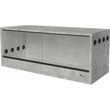 Diversa drevené terárium beton 100 x 40 x 40 cm