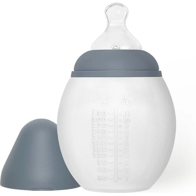 Élhée kojenecká antikoliková láhev Blue Grey 330 ml