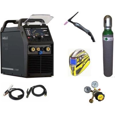 iWELD TIG 2400 AC/DC HF PULZ PFC pro TIG SET 13 + RV Argon + kukla expert 730ARC++ 800TIG2400ACDC/SET13