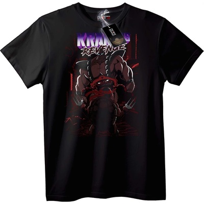 NOONEBRAND Тениска ММА Отмъстителен Боец - 2XL, Black