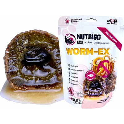 LK Baits Pet Nutrigo Dog Supplement Worm ExMini 75 g