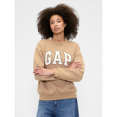 GAP Овърсайз суитчър с логото на GAP GAP | Bezhov | ЖЕНИ | XXS