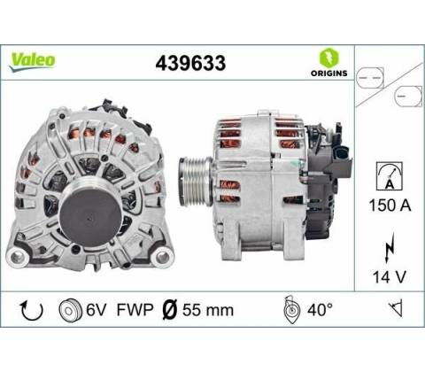 Alternátor VALEO 439633