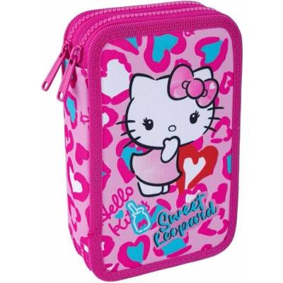 Penál Jumper 2, Hello Kitty Pink 2, plný, PES