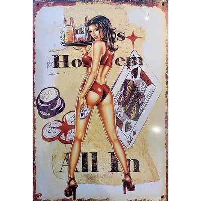 Ceduľa Holdem All In Poker