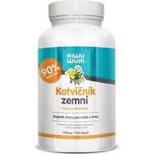 Kiwu Wuki Kotvičník zemný Tribulus Terrestris Extrakt 90% 500 mg 120 kapsúl